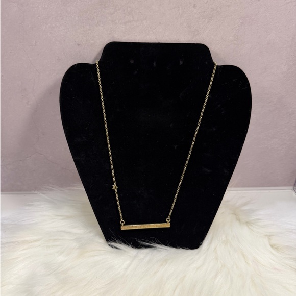 Jewelry - 🩷5/$10🩷 Gold Bar Pendant Necklace - Women Jewelry